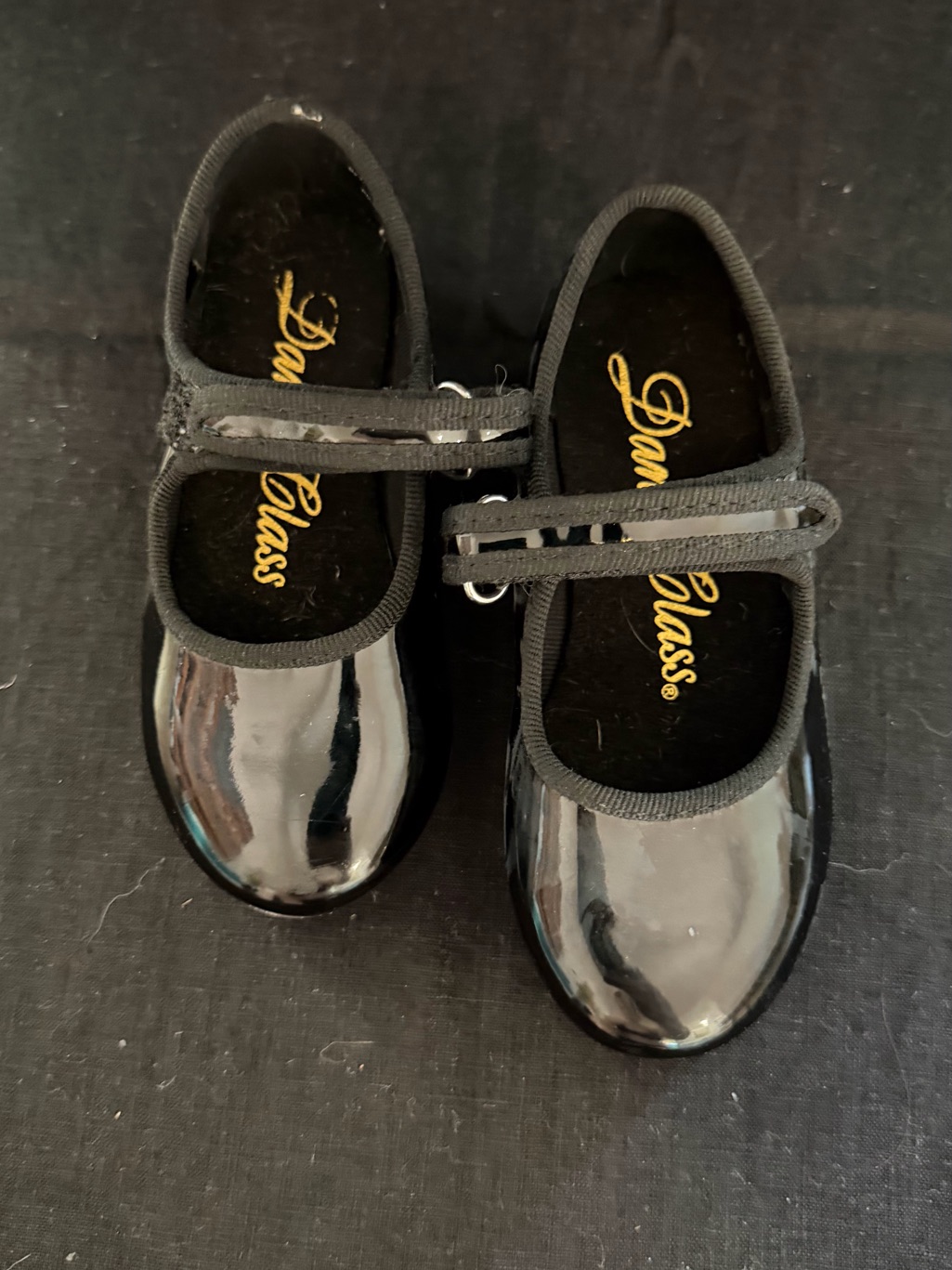 Kids Size 7.5 Dance Class Tap Shoes